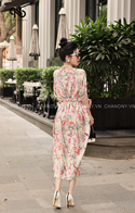 ĐẦM TRẮNG KHỐI CỔ THUYỀN